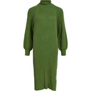 OBJECT Úpletové šaty 'Line' zelená