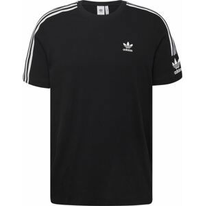 ADIDAS ORIGINALS Tričko černá / bílá