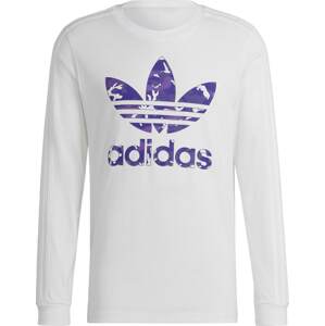 ADIDAS ORIGINALS Tričko fialová / bílá