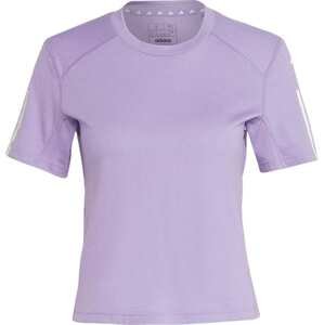ADIDAS PERFORMANCE Funkční tričko fialová / bílá