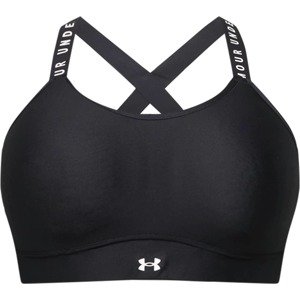 UNDER ARMOUR Sportovní podprsenka černá / bílá