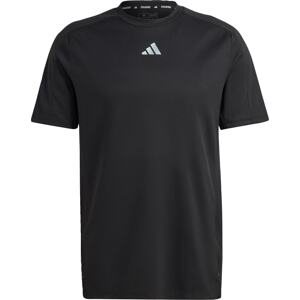 ADIDAS PERFORMANCE Funkční tričko černá / bílá