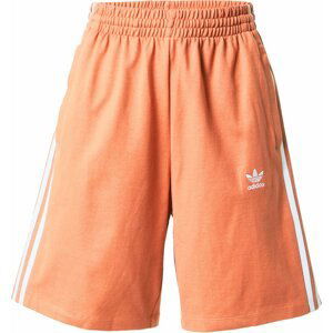 ADIDAS ORIGINALS Kalhoty oranžová / bílá