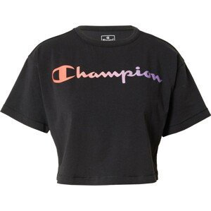 Champion Authentic Athletic Apparel Funkční tričko fialová / lososová / černá