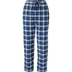 Lindex Pyžamové kalhoty modrá / bílá