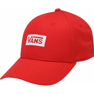 VANS Kšiltovka oranžově červená / bílá