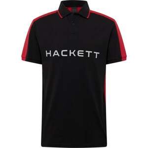 Hackett London Tričko červená / černá / bílá