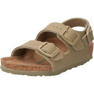 BIRKENSTOCK Sandály 'Milano' khaki