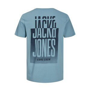 JACK & JONES Tričko 'Ounce' marine modrá / kouřově modrá