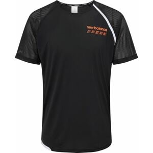 new balance Funkční tričko 'Accelerate Pacer' oranžová / černá / bílá
