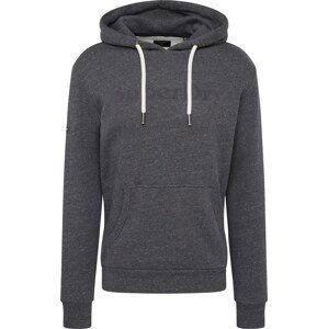 Superdry Mikina 'Venue' antracitová / bílá