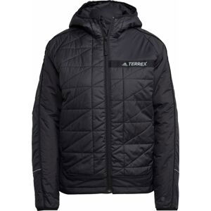 ADIDAS TERREX Outdoorová bunda stříbrně šedá / černá