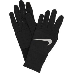 NIKE Sportovní rukavice 'Sphere 4.0' stříbrně šedá / černá