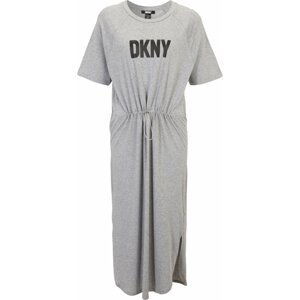 DKNY Šaty šedý melír / černá