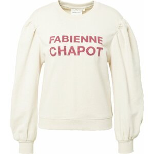 Fabienne Chapot Mikina 'Flo Sweater' krémová / pink