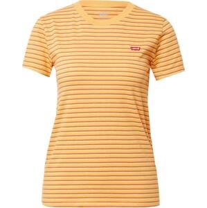 LEVI'S Tričko jasně oranžová / červená / bílá