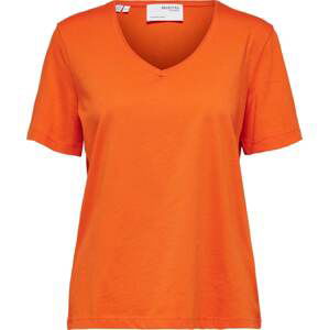 SELECTED FEMME Tričko oranžová