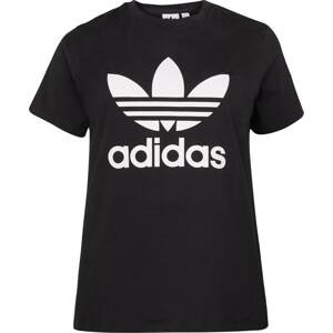 ADIDAS ORIGINALS Tričko černá / bílá