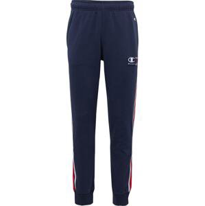 Champion Authentic Athletic Apparel Kalhoty tmavě modrá / červená / bílý melír