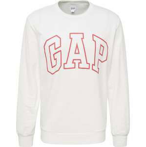 GAP Mikina červená / offwhite