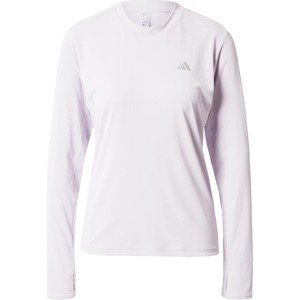 ADIDAS PERFORMANCE Funkční tričko šedá / fialová