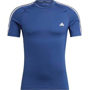 ADIDAS PERFORMANCE Funkční tričko modrá / bílá