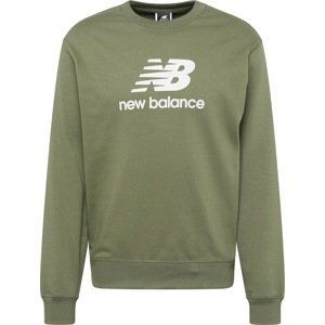 new balance Mikina khaki / bílá