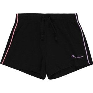 Champion Authentic Athletic Apparel Kalhoty bledě fialová / pink / černá