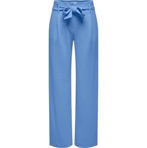 ONLY Kalhoty se sklady v pase modrá