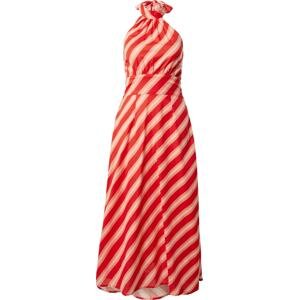 Dorothy Perkins Letní šaty meruňková / růžová / ohnivá červená