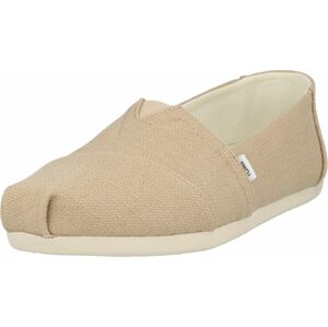 TOMS Espadrilky světle hnědá