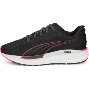 PUMA Běžecká obuv 'Magnify Nitro Surge' svítivě růžová / černá