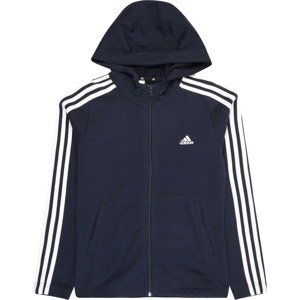 ADIDAS SPORTSWEAR Sportovní mikina marine modrá / bílá