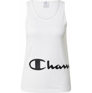 Champion Authentic Athletic Apparel Top černá / bílá