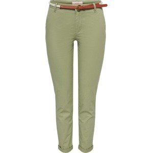 ONLY Chino kalhoty 'Biana' světle zelená