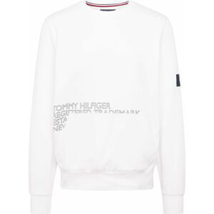 TOMMY HILFIGER Mikina námořnická modř / bílá