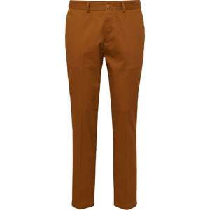 BURTON MENSWEAR LONDON Chino kalhoty okrová