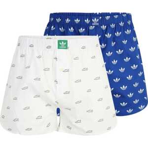 ADIDAS ORIGINALS Boxerky královská modrá / zelená / černá / bílá