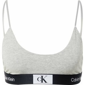 Calvin Klein Underwear Podprsenka světle šedá / šedý melír / černá / bílá