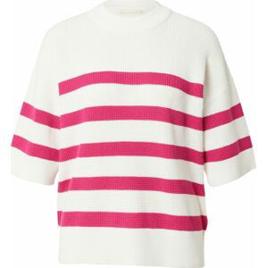 ESPRIT Svetr pink / offwhite