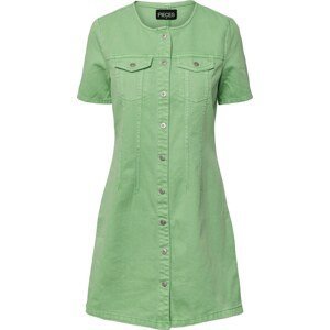 PIECES Letní šaty 'TARA' světle zelená