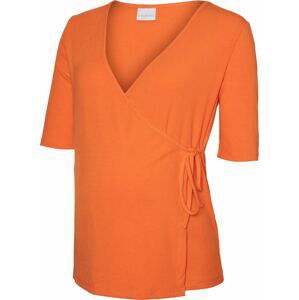 MAMALICIOUS Tričko 'Alaia' oranžová