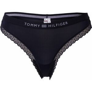 Tommy Hilfiger Underwear Tanga námořnická modř / bílá