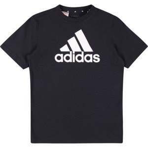 ADIDAS SPORTSWEAR Funkční tričko černá / bílá