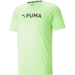 PUMA Funkční tričko kiwi / černá