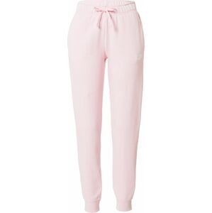 Nike Sportswear Kalhoty světle růžová / bílá