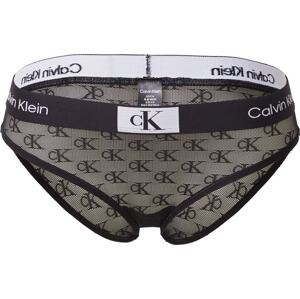 Calvin Klein Underwear Kalhotky černá / bílá