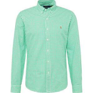 Polo Ralph Lauren Košile světle zelená / bílá