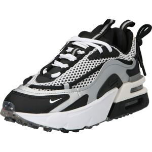 Nike Sportswear Tenisky 'Furyosa' černá / stříbrná / bílá