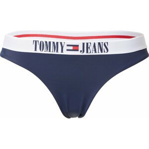 Tommy Jeans Spodní díl plavek marine modrá / červená / bílá